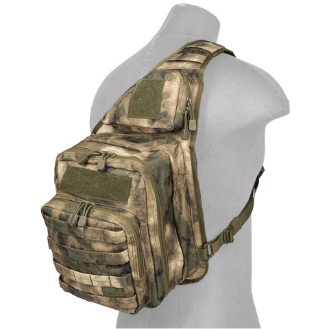 Lancer Tactical Airsoft Messenger Utility Shoulder Bag - AT-FG