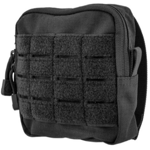Lancer Tactical Enclosed Laser Cut M4 EMT Utility Pouch - BLACK