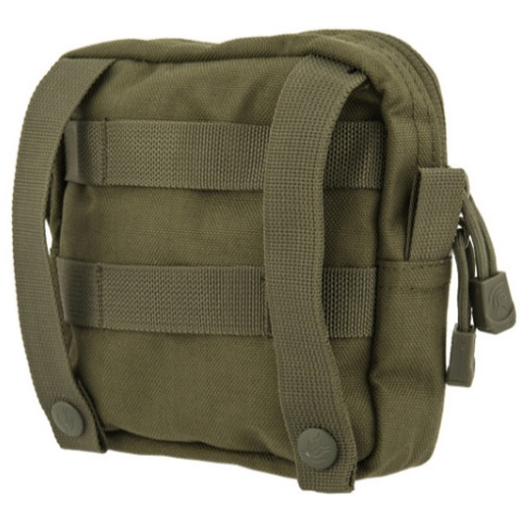 Lancer Tactical Enclosed Laser Cut M4 EMT Utility Pouch - OLIVE DRAB
