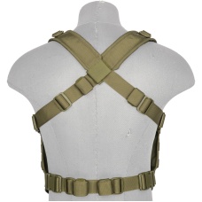Lancer Tactical Light Weight Chest Rig w/ Mag Pouch - OLIVE DRAB