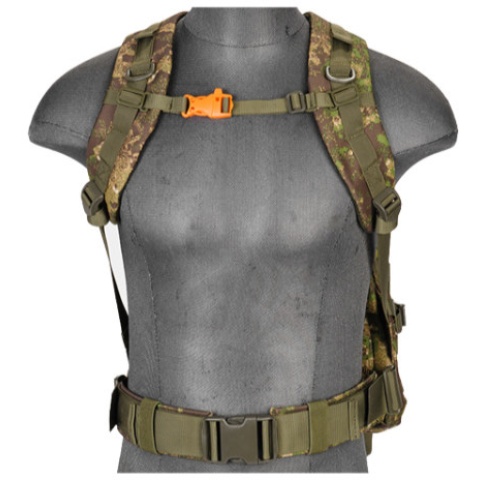 Lancer Tactical Airsoft 3-Day Assault Backpack - PC GREEN