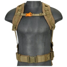 Lancer Tactical Airsoft 3-Day Assault Backpack - KHAKI