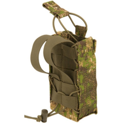 Lancer Tactical Airsoft Retention Radio Pouch - PC GREEN