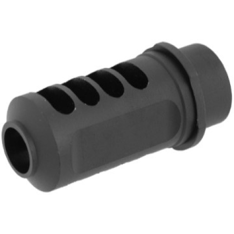 Lancer Tactical Airsoft Metal Sniper Rifle Flash Hider - BLACK