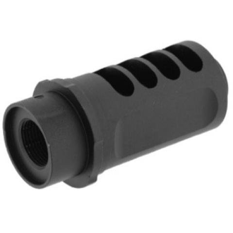 Lancer Tactical Airsoft Metal Sniper Rifle Flash Hider - BLACK