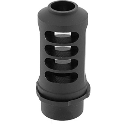Lancer Tactical Airsoft Metal Sniper Rifle Flash Hider - BLACK