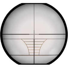 Lancer Tactical Airsoft 3-9x40mm Red/Green Illuminated Scope - BLACK