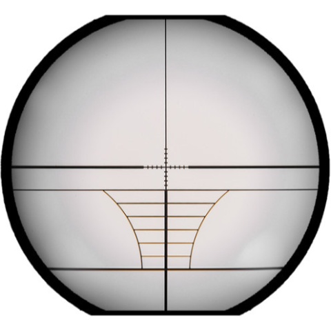 Lancer Tactical Airsoft 3-9x40mm Red/Green Illuminated Scope - BLACK