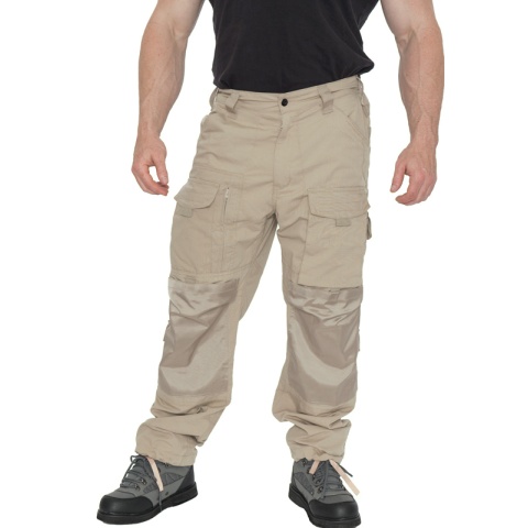 Lancer Tactical All-Weather Reinforced Recreational Pants - KHAKI