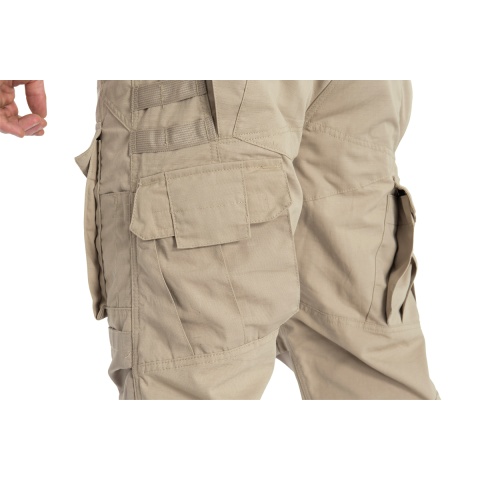Lancer Tactical All-Weather Reinforced Recreational Pants - KHAKI