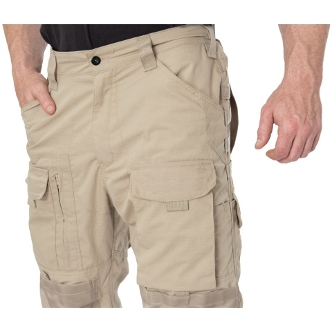 Lancer Tactical All-Weather Reinforced Recreational Pants - KHAKI