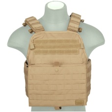 Lancer Tactical 1000D Nylon Airsoft Modular Tactical Vest (Tan)