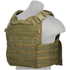 Lancer Tactical 1000D Nylon Airsoft Modular Tactical Vest (Olive Drab)
