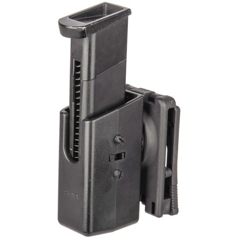 Lancer Tactical 360 Degree Revolving Pistol Magazine - BLACK