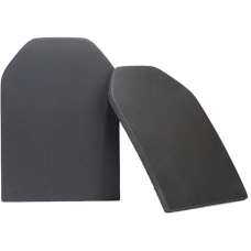UK Arms EVA Foam Dummy Plates Set of 2 - MED/LARGE -BLACK