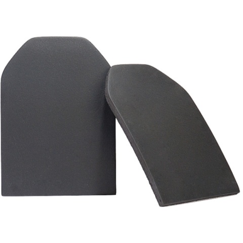 UK Arms EVA Foam Dummy Plates Set of 2 - MED/LARGE -BLACK
