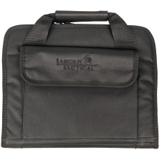 Lancer Tactical Polyester Portfolio Holster Bag - LARGE - BLACK