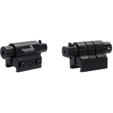 Lancer Tactical Airsoft Red Laser Sight w/ Weaver Ring - BLACK