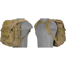Lancer Tactical Airsoft MOLLE Laptop Backpack - TAN