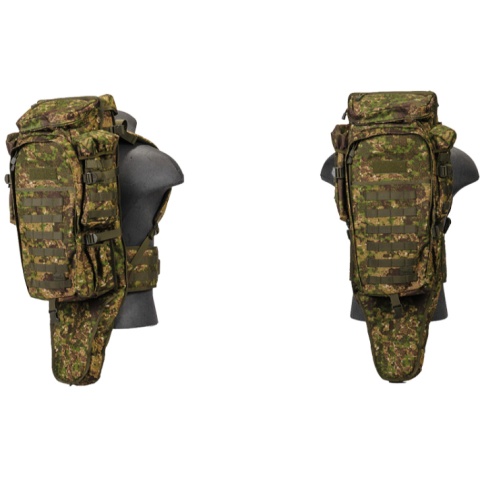 Lancer Tactical Airsoft MOLLE Rifle Backpack - PC GREEN