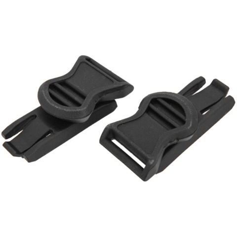 Lancer Tactical Airsoft 19mm Goggle Swivel Clips - BLACK