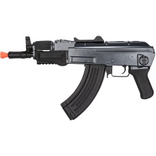 Galaxy Airsoft Polymer BETA AEG AK47 CQB Rifle - BLACK