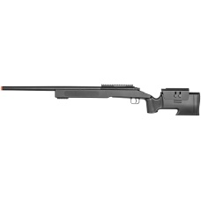 Double Eagle M62 Bolt Action Airsoft Spring Sniper Rifle (Color: Black)