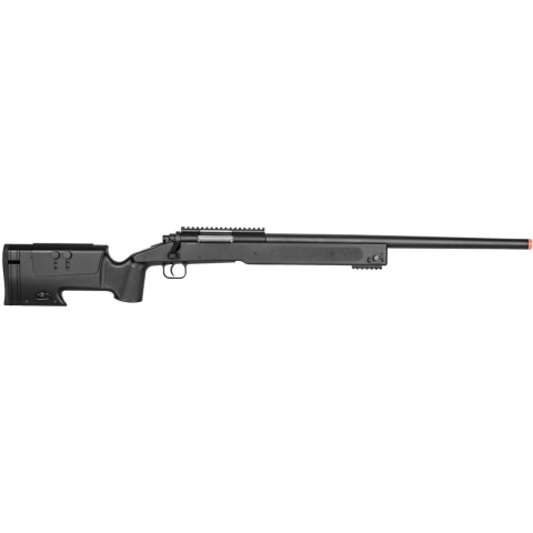 Double Eagle M62 Bolt Action Airsoft Spring Sniper Rifle (Color: Black)