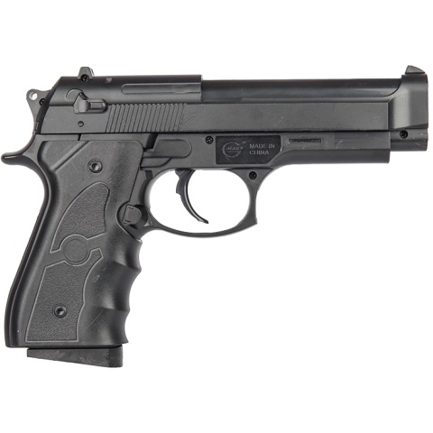 UK Arms G52 Airsoft Spring Powered Pistol - BLACK