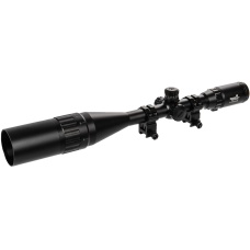 Lancer Tactical Airsoft  6-24X50 AOL Red & Green & Blue Scope w/ Sun Shade