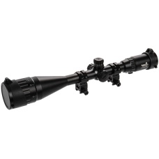 Lancer Tactical Airsoft  6-24X50 AOL Red & Green & Blue Scope w/ Sun Shade