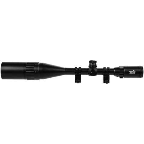 Lancer Tactical Airsoft  6-24X50 AOL Red & Green & Blue Scope w/ Sun Shade
