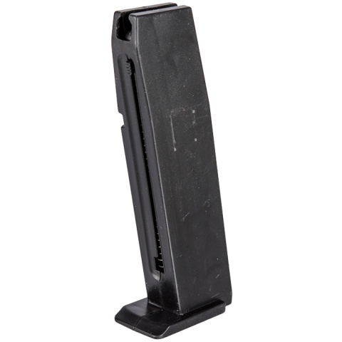 Galaxy G13H Airsoft Metal Spring Pistol w/ Mock Suppressor - WOOD
