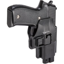 Galaxy G26H Airsoft Full Metal Spring Pistol w/ Holster - BLACK