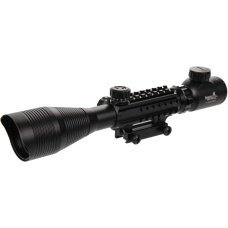 Lancer Tactical 4-12x50 EG Red & Green Scope w/ Picatinny Rail Mount