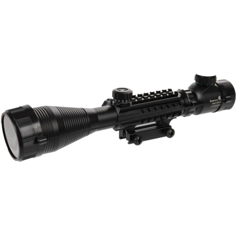 Lancer Tactical 4-12x50 EG Red & Green Scope w/ Picatinny Rail Mount