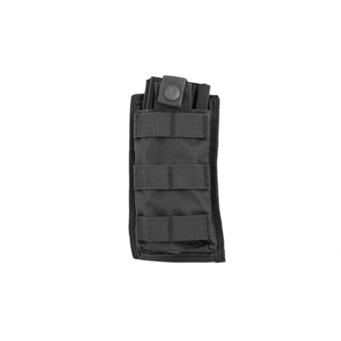 Lancer Tactical 1000D Nylon Single MOLLE Pouch - BLACK