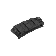Lancer Tactical 1000D Nylon Single MOLLE Pouch - BLACK