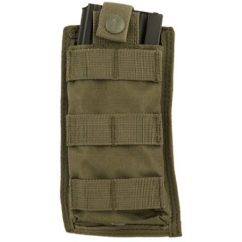 Lancer Tactical 1000D Nylon Single MOLLE POUCH - OLIVE DRAB
