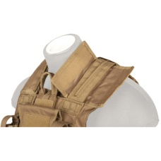 Lancer Tactical 600D Nylon Strike Tactical Vest (Coyote Brown)