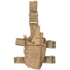 Lancer Tactical 600D Nylon Tornado Drop Leg Holster (Color: Coyote Brown)