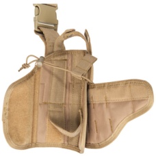 Lancer Tactical 600D Nylon Tornado Drop Leg Holster (Color: Coyote Brown)