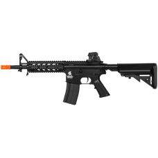 Lancer Tactical Airsoft LT-23 CQB M4 Polymer AEG Rifle - BLACK