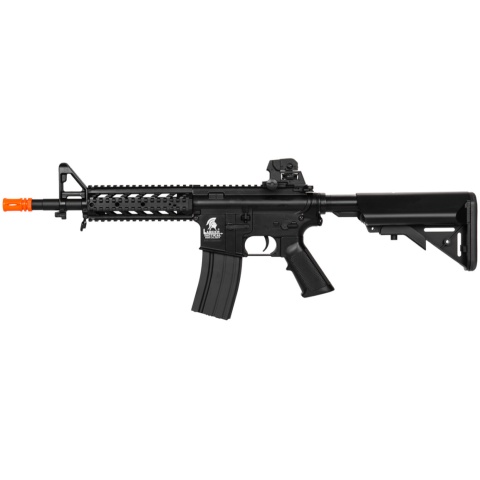 Lancer Tactical Airsoft LT-23 CQB M4 Polymer AEG Rifle - BLACK