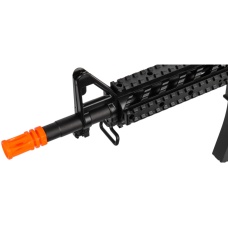 Lancer Tactical Airsoft LT-23 CQB M4 Polymer AEG Rifle - BLACK