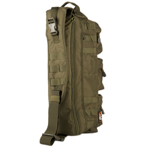 Lancer Tactical Airsoft Utility Go Pack Shoulder Bag - OLIVE DRAB
