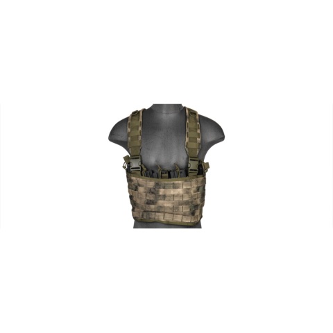 Lancer Tactical Chest Rig w/ Concealed Magazine Pouch - AT-FG