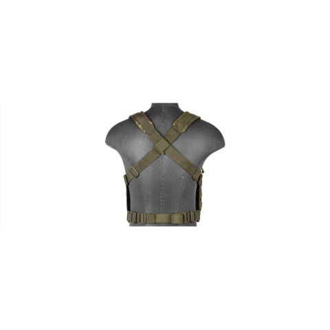 Lancer Tactical Chest Rig w/ Concealed Magazine Pouch - PC GREENZONE