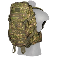 Lancer Tactical 600D Polyester Fast Pack EDC Backpack - PC GREEN