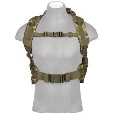 Lancer Tactical 600D Polyester Fast Pack EDC Backpack - PC GREEN